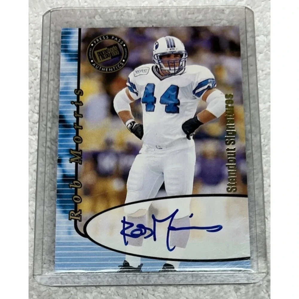 Press Pass Rob Morris Rookie 2000 Standout Signature /100 Sports Card